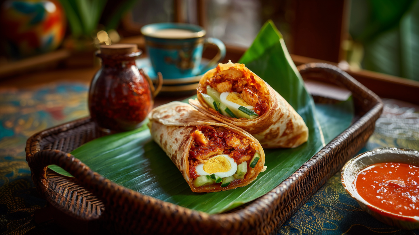 Sambal Ayam Wrap